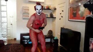 Horny and terrifying for you (Full video in Xvideos Red)