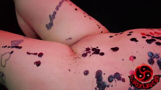 Hot wax play Session to my bottom after drooly blowjob until cum on face. TRAILER Hardcorec69 ????