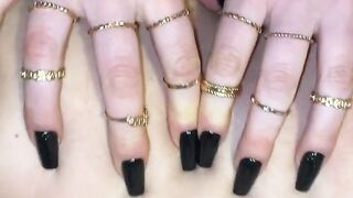 Long Black Nails Scratching Slaves Back I MyNastyFantasy