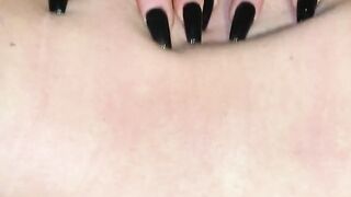 Long Black Nails Scratching Slaves Back I MyNastyFantasy