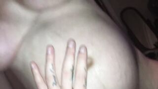 9 Months Pregnant Riding my Cock