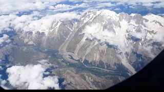 PEE above the Clouds # Pee on PLANE just before Quarantine