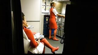 PEE above the Clouds # Pee on PLANE just before Quarantine