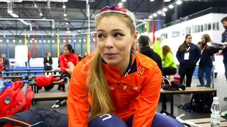 Sexy Dutch speed skater 60 fps