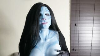 ALIEN GIRL IN DISGUISE PREVIEW/REMOVE HUMAN DISGUISE/MASSIVE SQUIRT SESSION