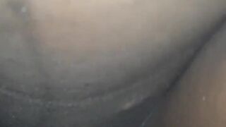 Watch the creampie squirt out her pussy in the end and mess up my camera