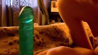 First dildo sucking vid from last year