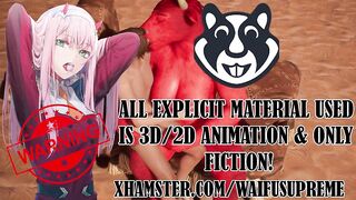 Demonic Female Monster Likes Anal - 3D Animation