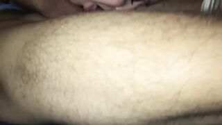 Sexdate with a Fan. Quick cumshot in my pussy. Hubby recording