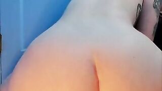 Red head vaginal/anal masturbation