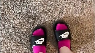 Watch My Cute Little Feet Walk Around In Socks