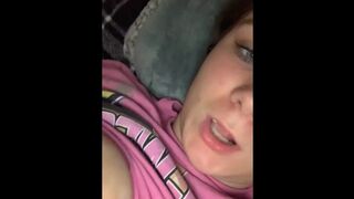 Sucking on my big titties ????