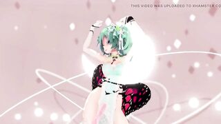 Miku x insect - Soft Green Hair Color Edit smixix