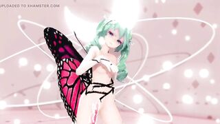 Miku x insect - Soft Green Hair Color Edit smixix