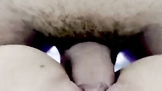 Close Up Vietnam Pussy and Throbbing Creampie