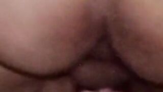 Fucking hot wife's big ass plugged and double penetration