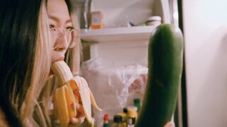 Small Asian girl finds a late night snack (trailer)