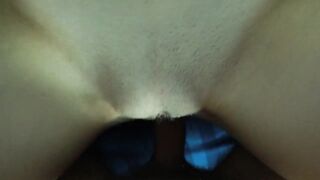 Our first sex video. Getting banged. Close up.