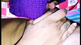 Sensual nipple sucking