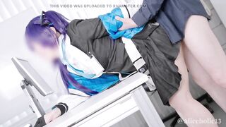 Hayase Yuka Blue Archive Cosplay OfficeLove Hentai creampie compilation