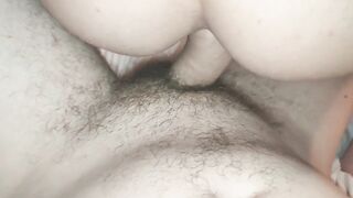 A girl's love for anal sex. Girl moans sweetly, real first person video