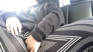 my first PUBLIC MASTURBATION i came fast in my work parking lot