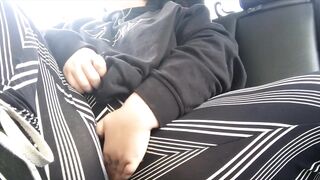 my first PUBLIC MASTURBATION i came fast in my work parking lot