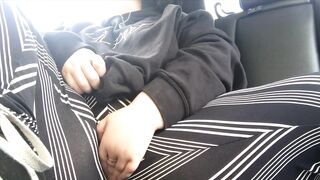 my first PUBLIC MASTURBATION i came fast in my work parking lot