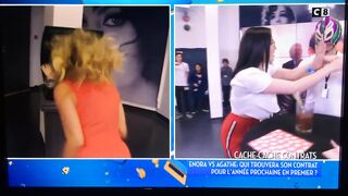 Agathe Auproux's Ass Filmed in Close up in TPMP (French TV Show)