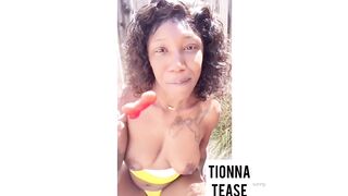 Catch me Outsude. TionnaTease- Public Masturbation