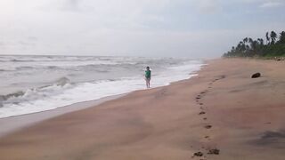 Bath in Pool and in the Sea