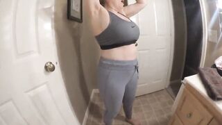 Big tits great ass sporty GILF