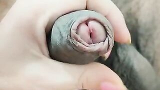 Let's share a Sensual massage and Foreskin play for the really Big cock. 60 Fps