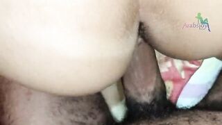 Moroccan amateur couple - doggy for big ass - arab sex