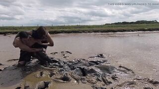 Mud Wrestling--Who Wins, Women or Man!