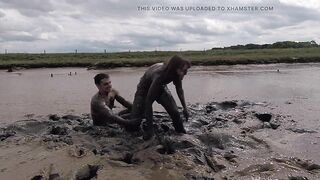 Mud Wrestling--Who Wins, Women or Man!