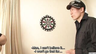 Japanese pickup artists result to a game of darts to figure out their next target and surprisingly it leads to great success