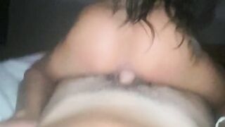 British homemade reverse cowgirl POV