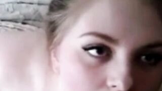 Sorority babe's cumshot facial compilation