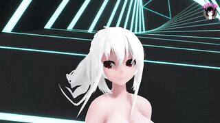 Haku - Sexy Dance Full Nude In Hot Stockings (3D HENTAI)