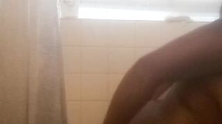 BeautyDupree Takes Shower And Masturbates With Her Long Plastic Dick