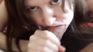 blowjob from a sexy milf