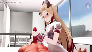 Sexy Nurse Handjob POV