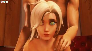 MESMERIZED MERCY! | Overwatch 3D Animation |