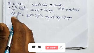 Factorization Math Slove by Bikash Edu Care Episode 12