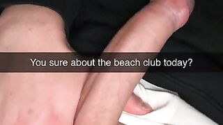 My Girlfriend fucks a Stranger in Public Beach Shower! POV Snapchat Cuckold