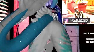 Sexy furry teasing sensual sexy dance (VR Vtuber)