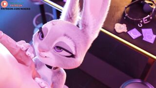 JUDY HOPPS BLOWJOB AD GETTING CUM ON FACE - EXCLUSIVE FURRY ZOOTOPIA HENTAI ANIMATION 4K 60FPS