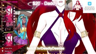 Hot Vtuber is a Good Girl & Cums Hard for Daddy