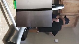 Pocahotass Gets Bent Over Kitchen Oven With Huge Tits And High Heels, White Dude so excite!!!!!!!!!!